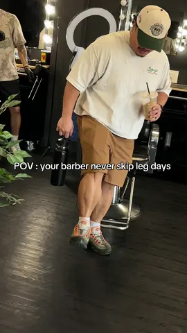 Big calves saves lives 😉✂️  #sacramento #hairstylist #fyp #barber #explore #sanjose 