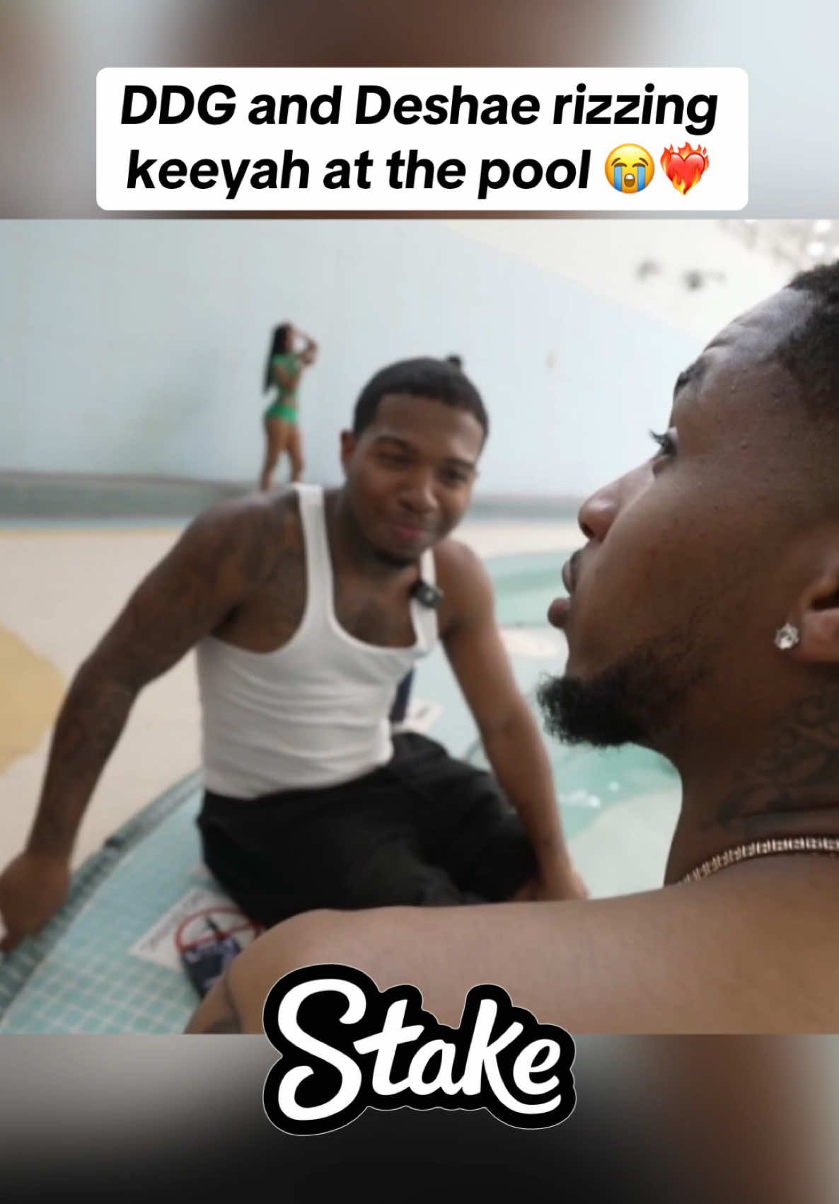 DDG and Deshae rizzing keeyah at the pool 😭❤️‍🔥 #ddg #keeyah #deshaefrost #fypシ゚viral #viral #trending #fouryoupage @Deshae Frost @DDG @_keeyah.xo 