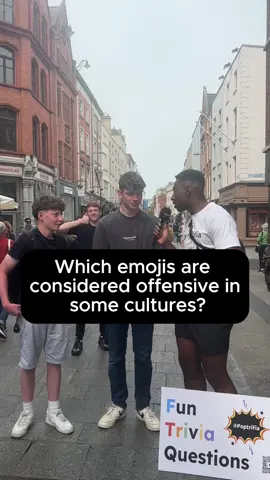Which emojis are considered offensive in some cultures? #trivia #fun #quiz #culture #emoji 