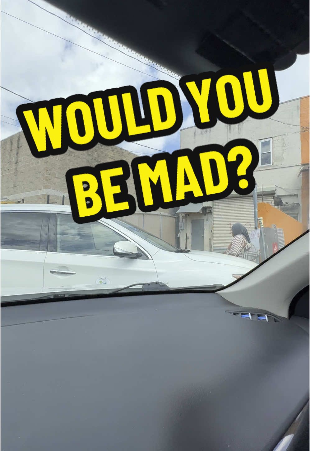 Would You Be Mad If This Happened To You Mulitple Times Every Single Day?   #noparking #nostopping #nostanding #dontblockmydriveway #parkingwars #honkthehorn #trainhorn 
