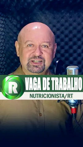 🔥 VAGA DE TRABALHO 🔥 Por favor ajude a espalhar esse vídeo entre amigos e familiares. BOA SORTE A TODOS E BOM TRABALHO!!! SIGA E SAIBA MAIS: @robertobarretolocutor @microlinsnanuque