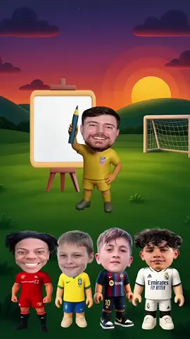Help dad who is this Ronaldo Jr😎 or Thiago 🤠 #shorts #viral #tiktok #football #cartoon #funny #fypシ #viral #ronaldo #messi 