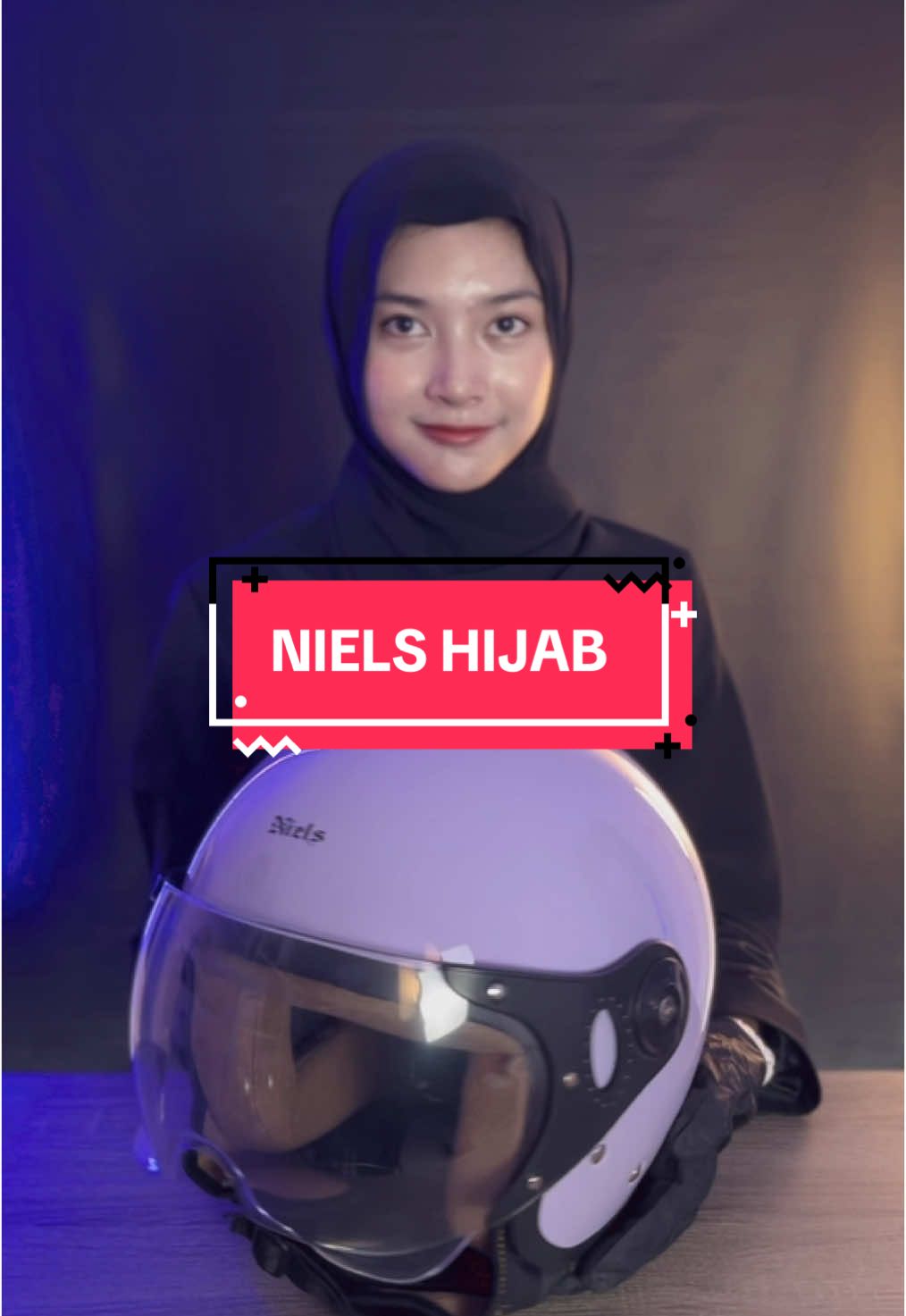 Helm hijab yang kalian cari ada disini #helmkeren2025 #NielsIndonesiaOfficial #helmhariankekinian #nielshijab 