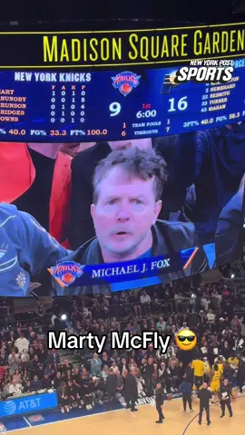 Michael J. Fox is here for Game 2! 