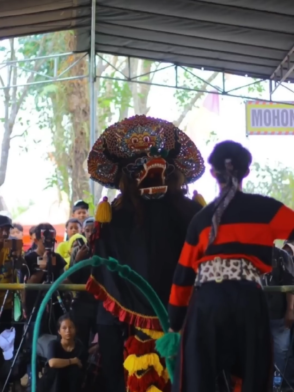 mas entul bersama Barongan #budayajawa #barongandevil #jaranantiktok #barongan #baronganngamuk #barongangalak 