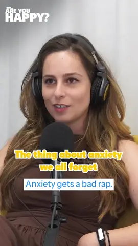 Anxiety often gets a bad rap, but as @dranastasiahronis explains, it actually serves a vital purpose. Think of it as your body's internal smoke detector, alerting you to potential threats and providing valuable information about your environment. Instead of trying to get rid of it, let's learn to listen to what our anxiety is telling us. Listen to more and how to ‘The 5-Minute Method to Stop Your Spiral’ cope with your anxiety on But Are You Happy? now. #butareyouhappy #MentalHealth #therapy #psychologist #anxiety