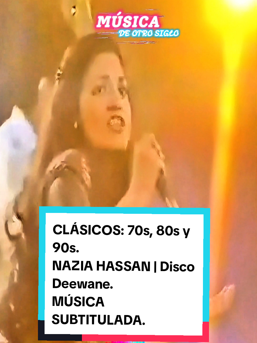 CLÁSICOS: 70s, 80s y 90s. NAZIA HASSAN | Disco Deewane. MÚSICA SUBTITULADA. #musicadeotrosiglo #viejaescuela #oldschool #temon #temazo #musicadelrecuerdo #traducida #clasicos70 #clasicos80 #clasicos90 #top80s #top90s #top70s #clasicosporsiempre #nostalgia #retro #subtitulada