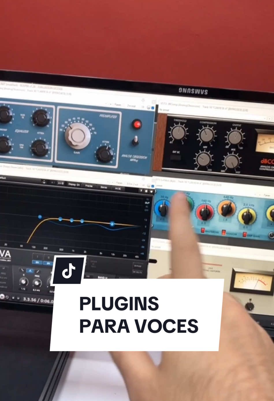 Plugins para procesar voces! No olvides unirte a nuestro Discord! #sonido #yamaha #plugins #behringer #mixer #producer #productor