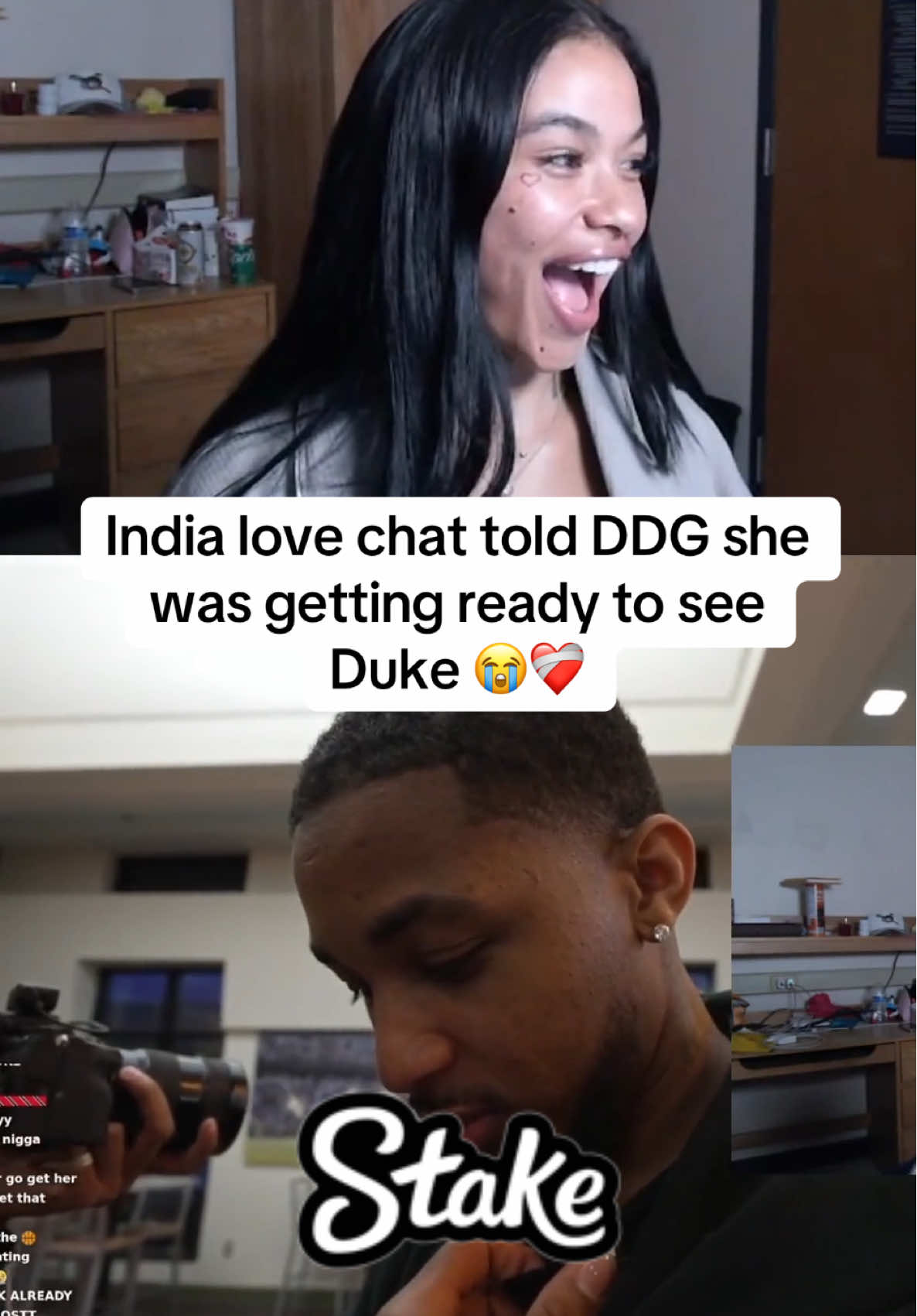 India love chat told DDG she was getting ready to see Duke 😭❤️‍🩹 #indialove #ddg #dukedennis #fypシ゚viral #viral #trending #fouryoupage #fypppppppppppppppppppppp @DDG @Indialove @Duke Dennis 