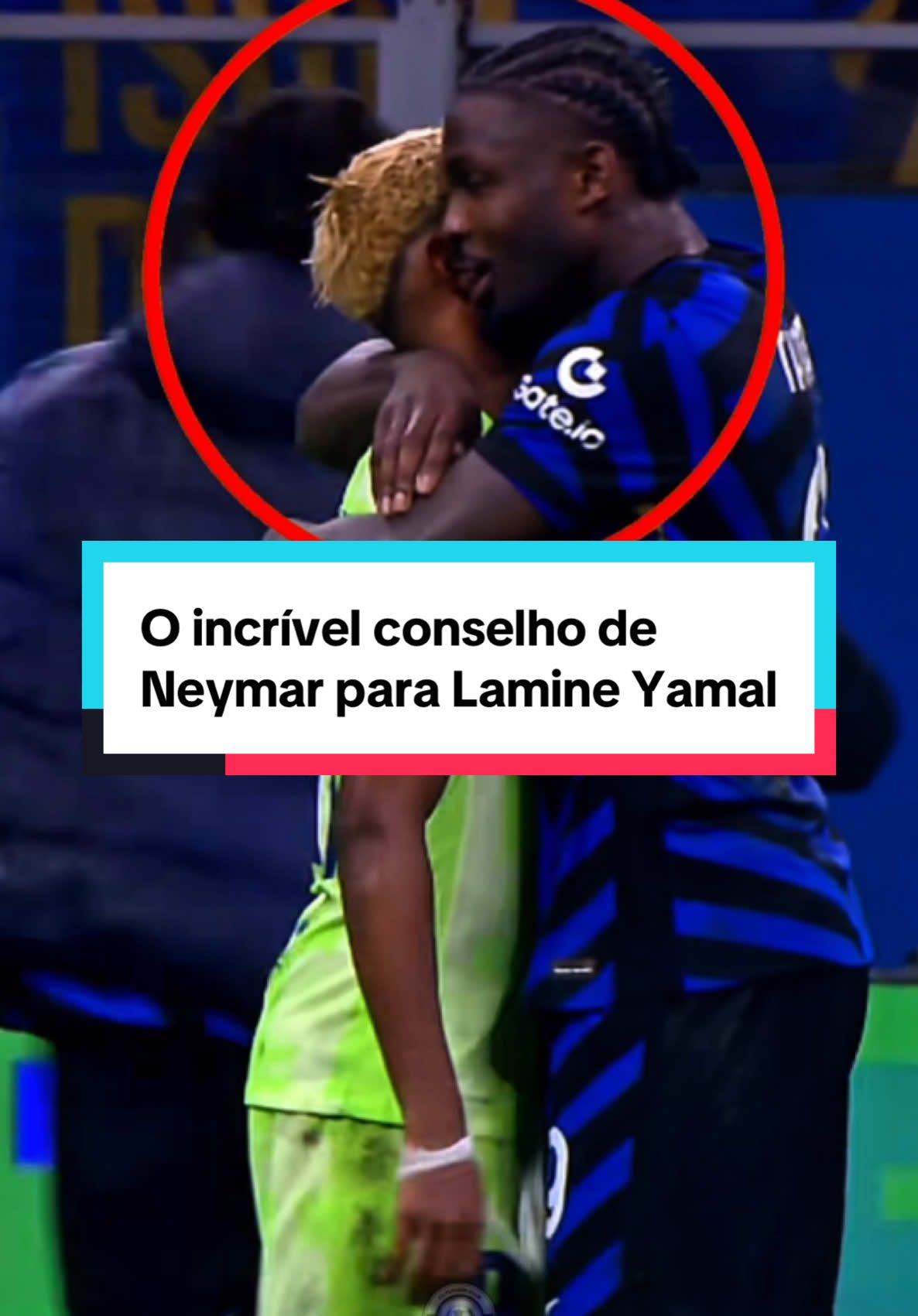 O incrível conselho de Neymar para Lamine Yamal!#futebol #futebolbrasileiro #CapCut 