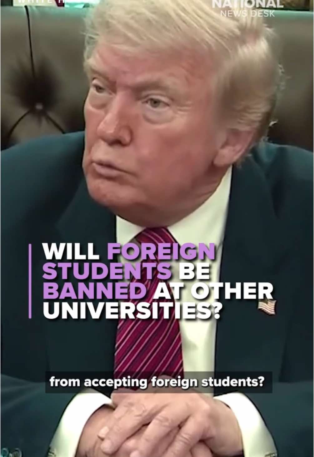 President Donald Trump says that other universities may be subject to a ban on international students. Read more by clicking the link in the bio. #harvard #foreignstudents #donaldtrump #news #politics