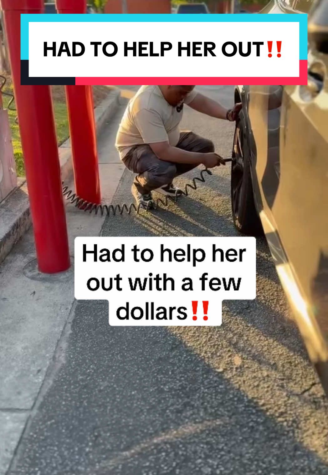 She loved my wallet but I had to help her out! #menswallet #wallet #wallets #fathersdaygift  #gift #gifts #giftforhim #rfid #rfidblocking #needmoney #dadsoftiktok #ladiesoftiktok #WomenOfTikTok 