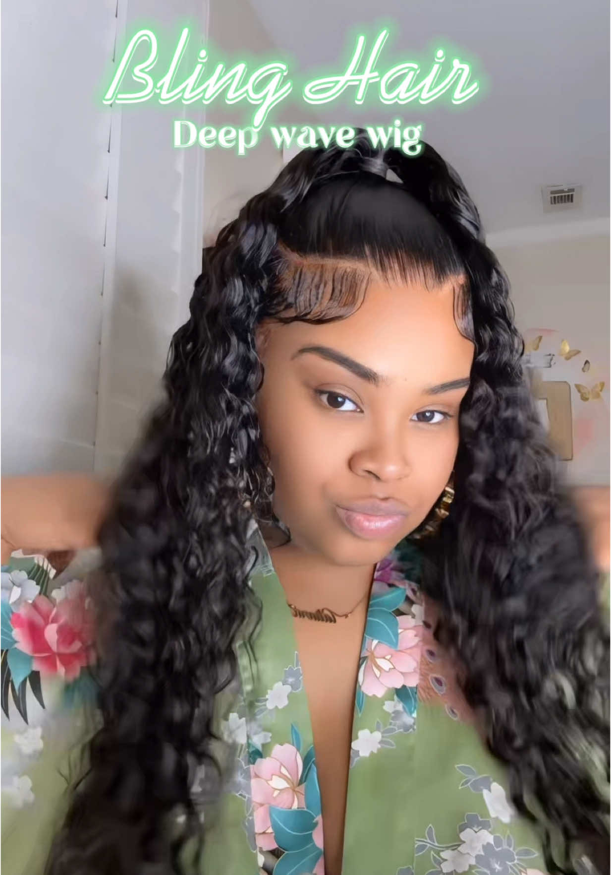 Bling hair 13x6 Deep Wave Wig 28 inches🍍🌴✨ 10/10 Great quality wig. #CapCut #fyp #fypシ #fypシ゚viral #trending #cali #wiginfluencer #wiginstall #frontalwig #wigtok #wig #influencer #deepwave #deepwavewig #blinghair 