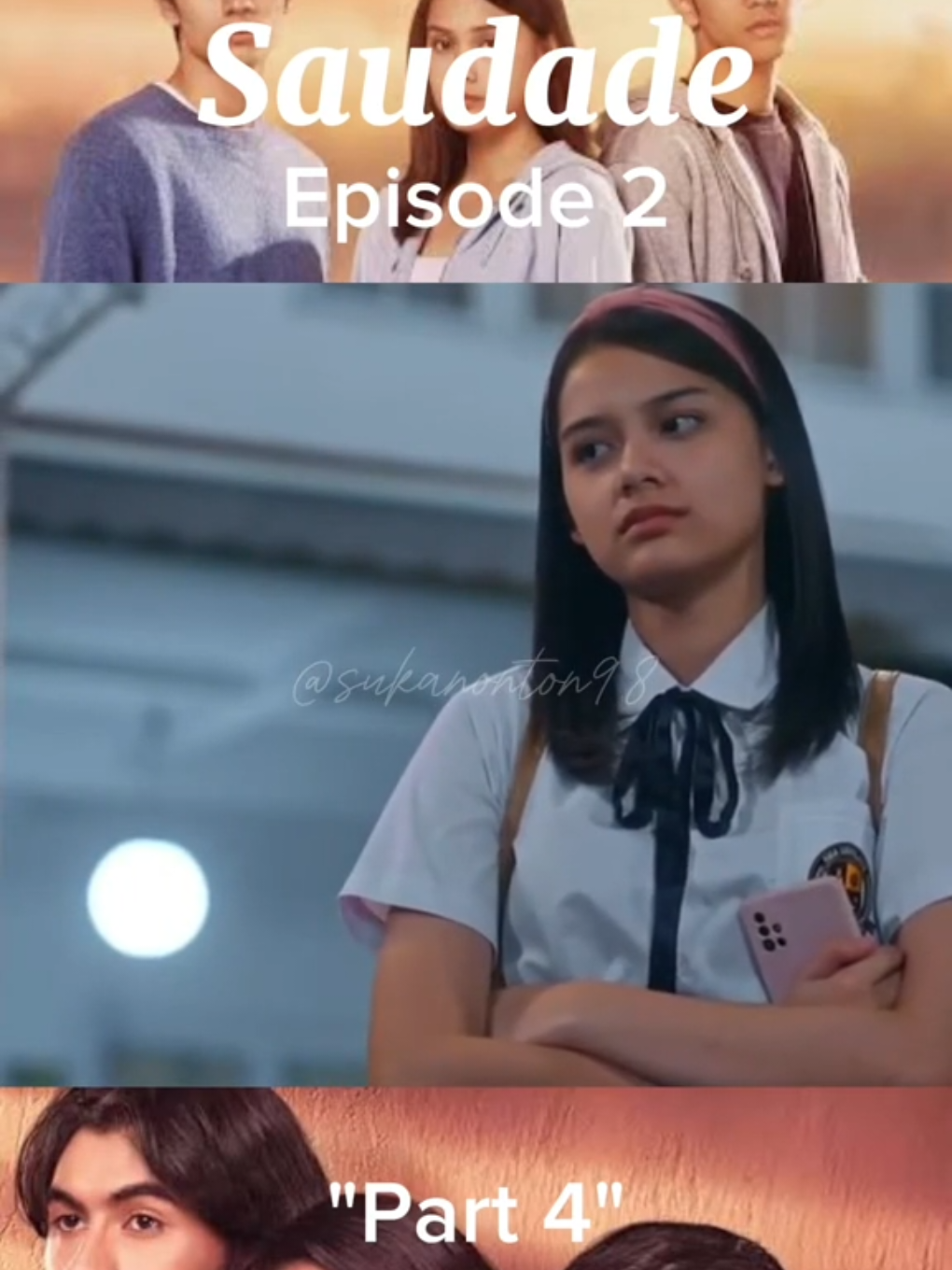 saudade episode 2 | part 4 #saudade #foryou #seriesindonesia #saudade #kashi #akash #fyp 