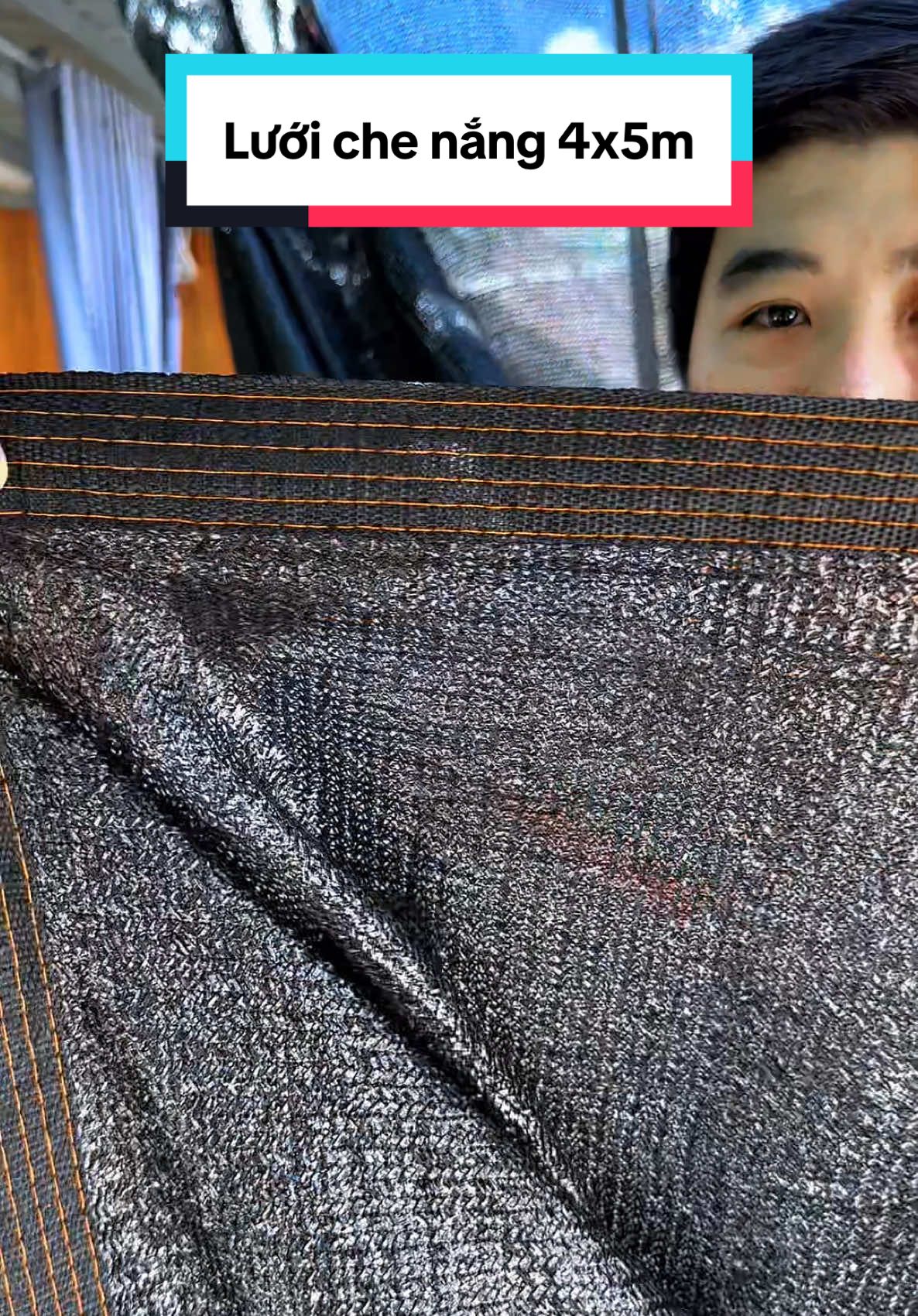 Lưới che nắng ngoài trời, chất liệu chịu nắng chịu nhiệt bền, có khuy & móc treo chắc chắn, may viền 6 lớp #luoichenang #xuhuongtiktok #hảogiadung68686 