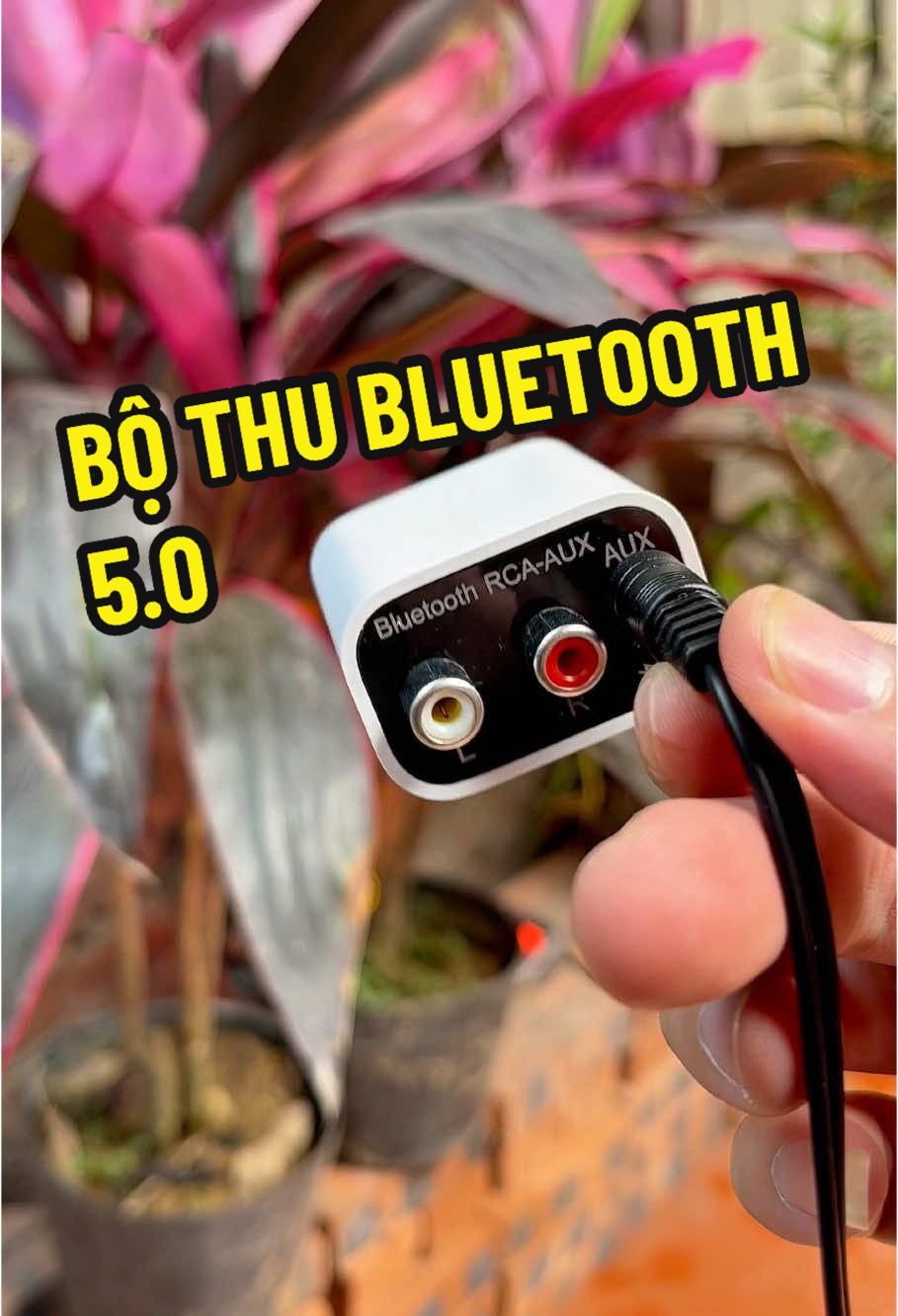 Bộ thu bluetooth 5.0 RCA AUX cho loa âm li đa năng tiện dunng #bothubluetooth #thubluetoothrca #anreview8 