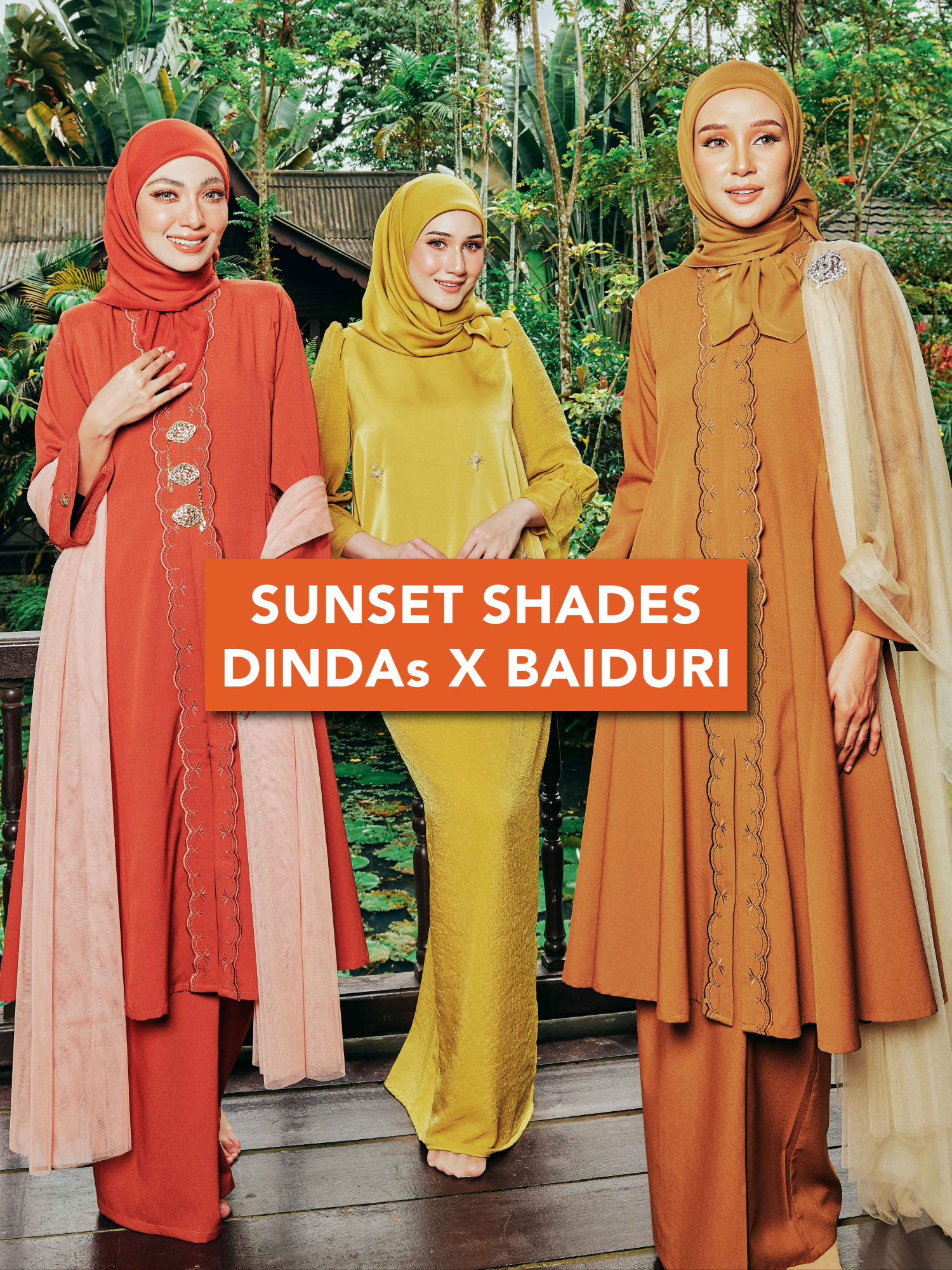 Golden Hour Vibes! 🌅 Sunset-Inspired Kebaya Riau and Kurung Mini 💛🤎🧡 #KebayaModern #KurungKedah #FusionFashion #KebayaRiau #DarkBronze #Pumpkin #PumpkinSpice #Spice #Gold #Golden #Olive #GolfdenOlive #Dinda #Kanda #BajuKurungModen #ModestOutfit #ModestFashion #ClassyLook #SideTailStyle #OOTD #Fashion #TudungStyle #Dress #HijabFashion #ScarfStyling #Fashion #Muslimah #ModestMixAndMatch #WrapItUp #Hyleen