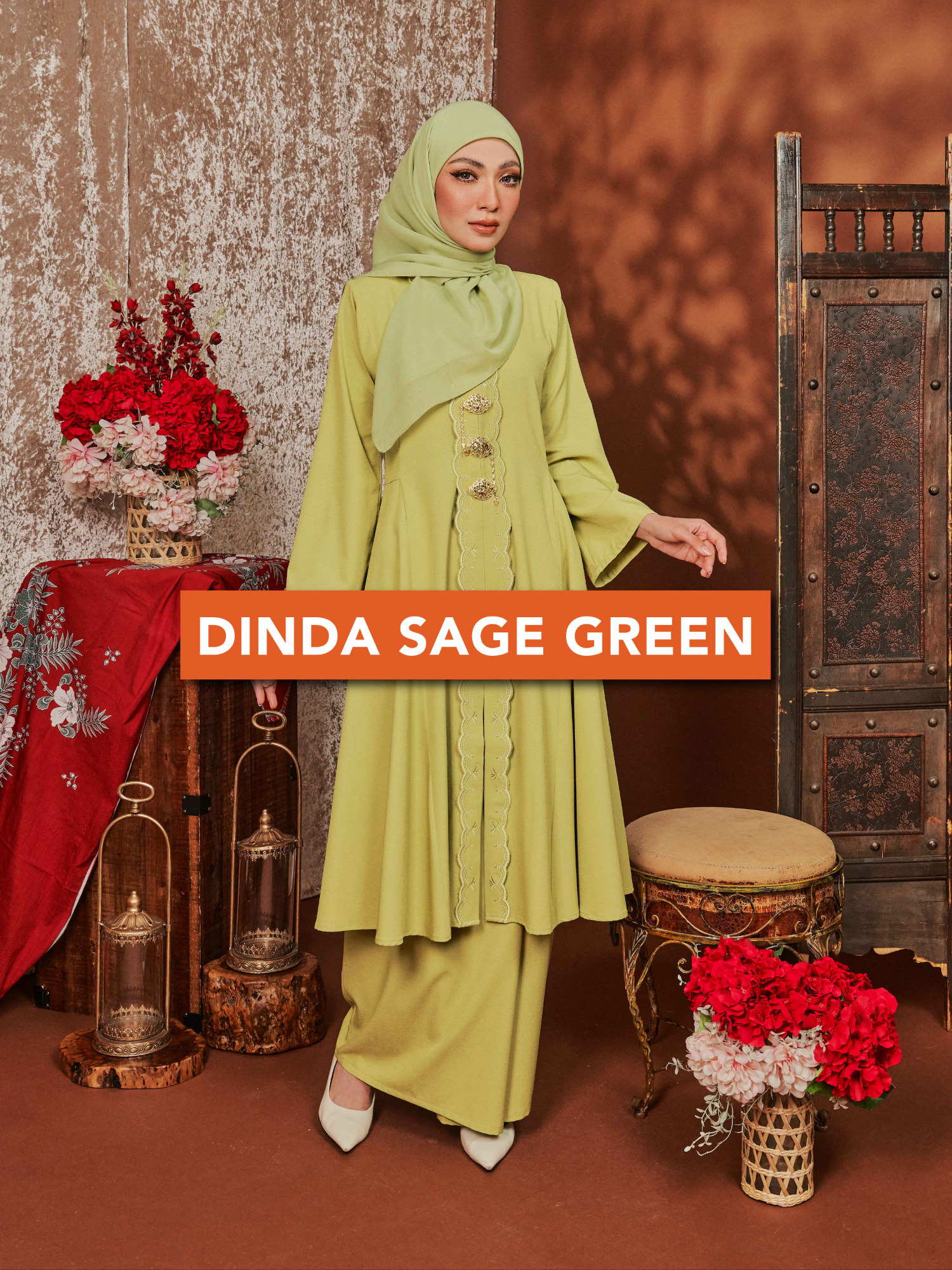Soft Girl Era in Sage Green Kebaya 💚🌸 #KebayaVibes #KebayaRiau #Sage #Green #SageGreen #Dinda #Kanda #BajuKurungModen #ModestOutfit #ModestFashion #ClassyLook #SideTailStyle #OOTD #Fashion #TudungStyle #Dress #HijabFashion #ScarfStyling #Fashion #Muslimah #ModestMixAndMatch #WrapItUp #Hyleen