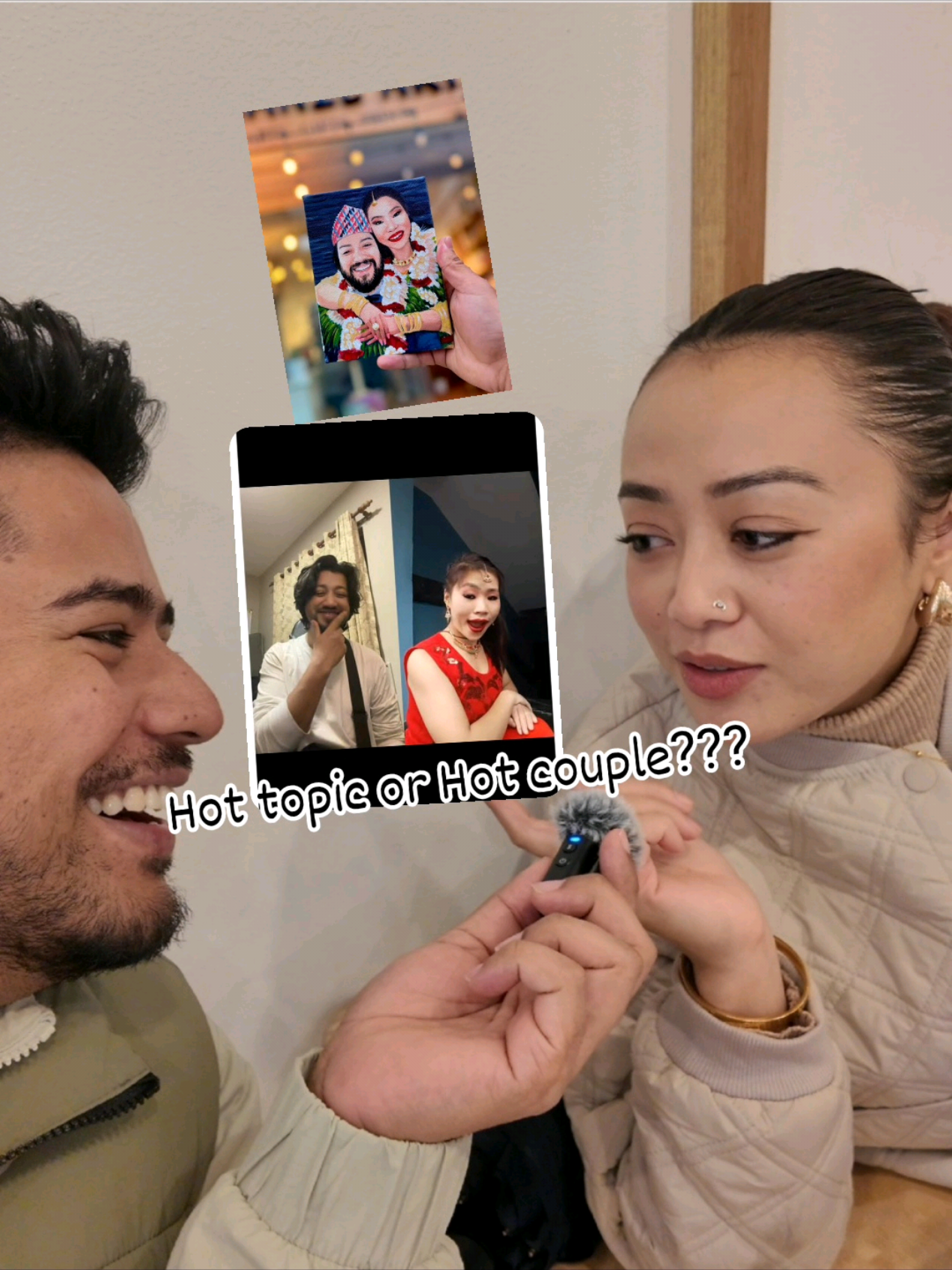To the new hot couple in town: keep at it guys love the back and forth. @Sisan Baniya @Gurash nani official. @Gurash Nani  #hottopic #nepalitiktok #nepalicouple #dairal 
