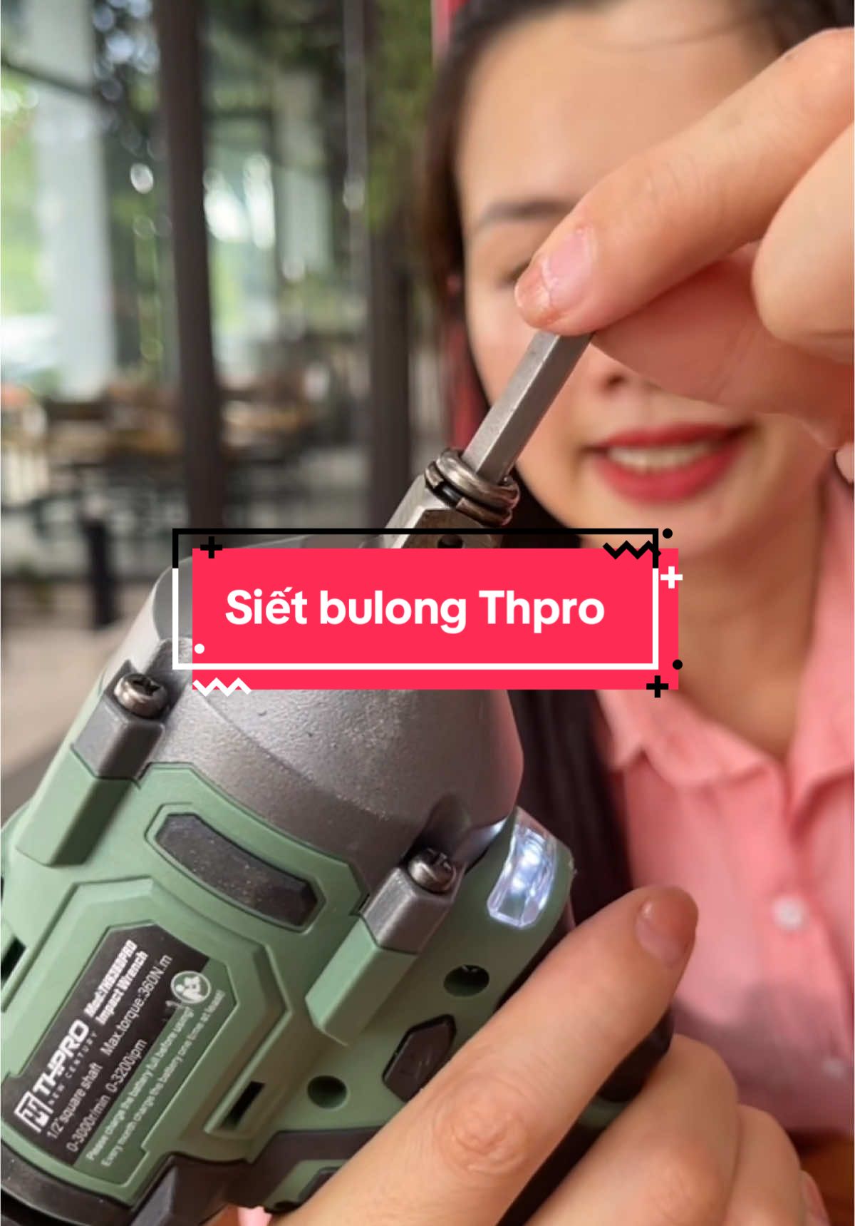 Siết bulong Thpro #thanhmai92 #sietbulong #sietbulongdungpin 