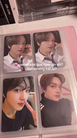Padahal cuma kertas doang😭 #haechan #photocard #nct #nctzen #photocardtrend 