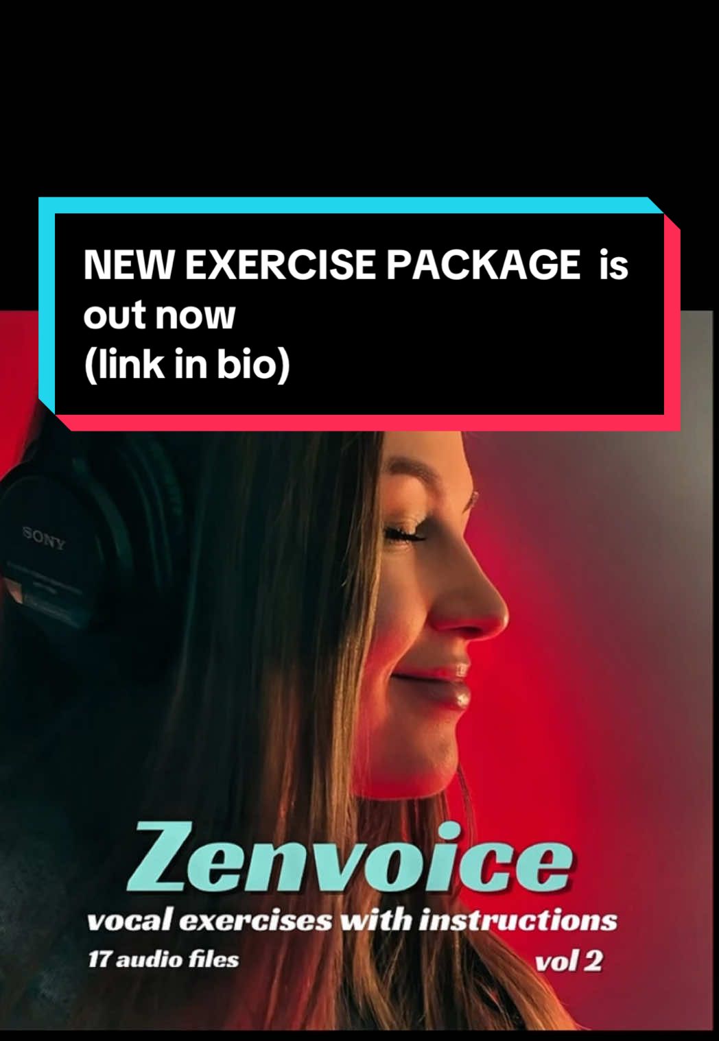 My new original vocal exercises are out in mp3 backing tracks with instructions, including this one. 🎙️🤗#vocalexercise #vocalcoach #singingtips #zenvoice #vocaltips 