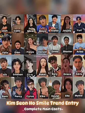 Finally complete na sila🥰 Amnse casts Kim Seon Ho smile trend entry! @Kyosu @_ethandavidd @_rafavictorino @dein.ong @andresmuhlach_ @Ashtine Olviga @rabin.angeles @kurtt_dy @michaelkeithmusic @iamsarajoe @martinnv_ @yanyandejesus_1 @derick_ong @_andreyllana @nicgalvez_13 @keagandejesus_ @charles_laww @angela_muji @ajayjerzy @jastine.lim @samshoaf @nazzysanjuan @jd_axie @dann.qn @alexpayan__ @frostsandoval @heartryane @zeke_polina #amnse #angmutyangsectione #vivaone #studioviva #xybca #amnseedit  #fyppppppppppppppppppppppp #smilechallenge 