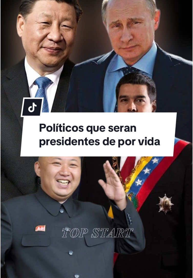 Políticos que serán presidentes de por vida #bladimirputin #xijimping 