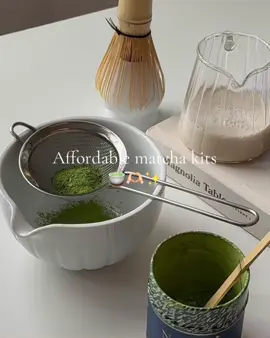 #matcha #matchalover #matchakit #matchatools #matchaset #chasen #chawan #ceremonialmatcha #fyp #aesthetic #matchagirl #matchalatte #nikonekomatcha #matchapowder #affordable #affiliate #relatable 