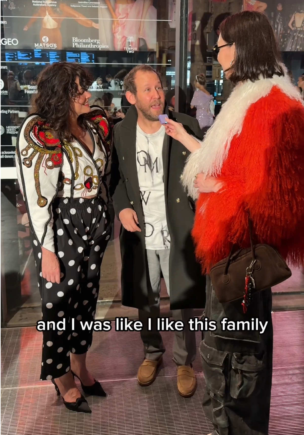 Talking about relationships with Ben Lee and Iony Skye Follow me for more🔥🔥 #afw #afw25 #Relationship #StreetStyle #fashion #sydney #couple #mariage #whatpeoplewearsydney #streetstylesydney #contentcreator #contentcreation #romancewasborn 