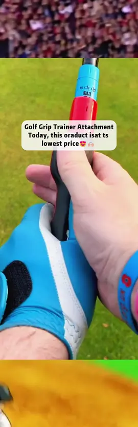 Golf Grip Trainer Attachment #golfgrip #golfswingtrainer #golftraining #golfpractice #birdiesinthemaking