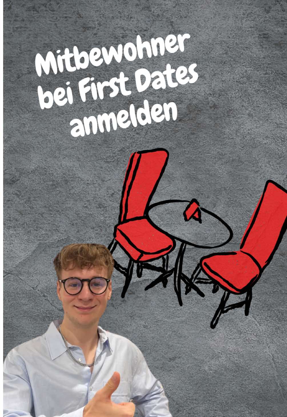 Bitte nehmt seine Bewerbung an @firstdates.vox #wg #mitbewohner #wgleben #wgcontent #studentenwg #datingformat #fernsehen #firstdates 