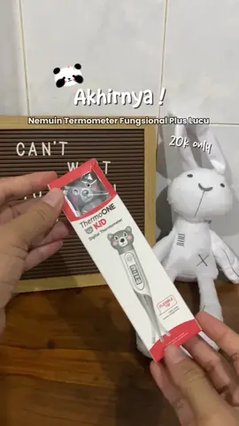 Termometer yang ga cuman fungsional tapiiii lucu jugaa ni ibu ibu 👀🫶🏻 #termometerdigital #termometerbayi #termometerbayimurah #termometerkarakter #termometerkarakterhewan #termometeronemed #onemed 