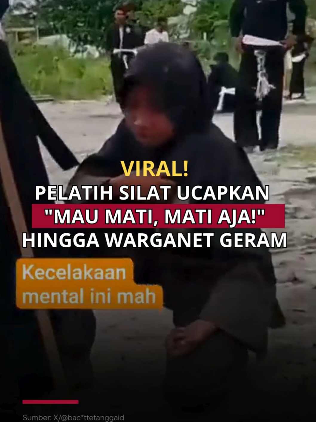 Viral! pelatih silat ucapkan 