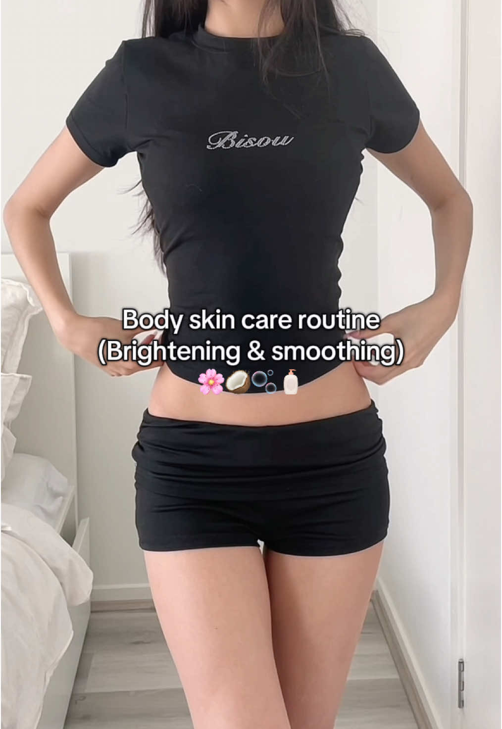 Smoother than Mr. Worlwides head ✨ #skincareroutine #bodyskincare #bodycare #brightening #smoothing #softskin #dove #nivea #bepanthen #scartape #fyp #viral #GlowUp 