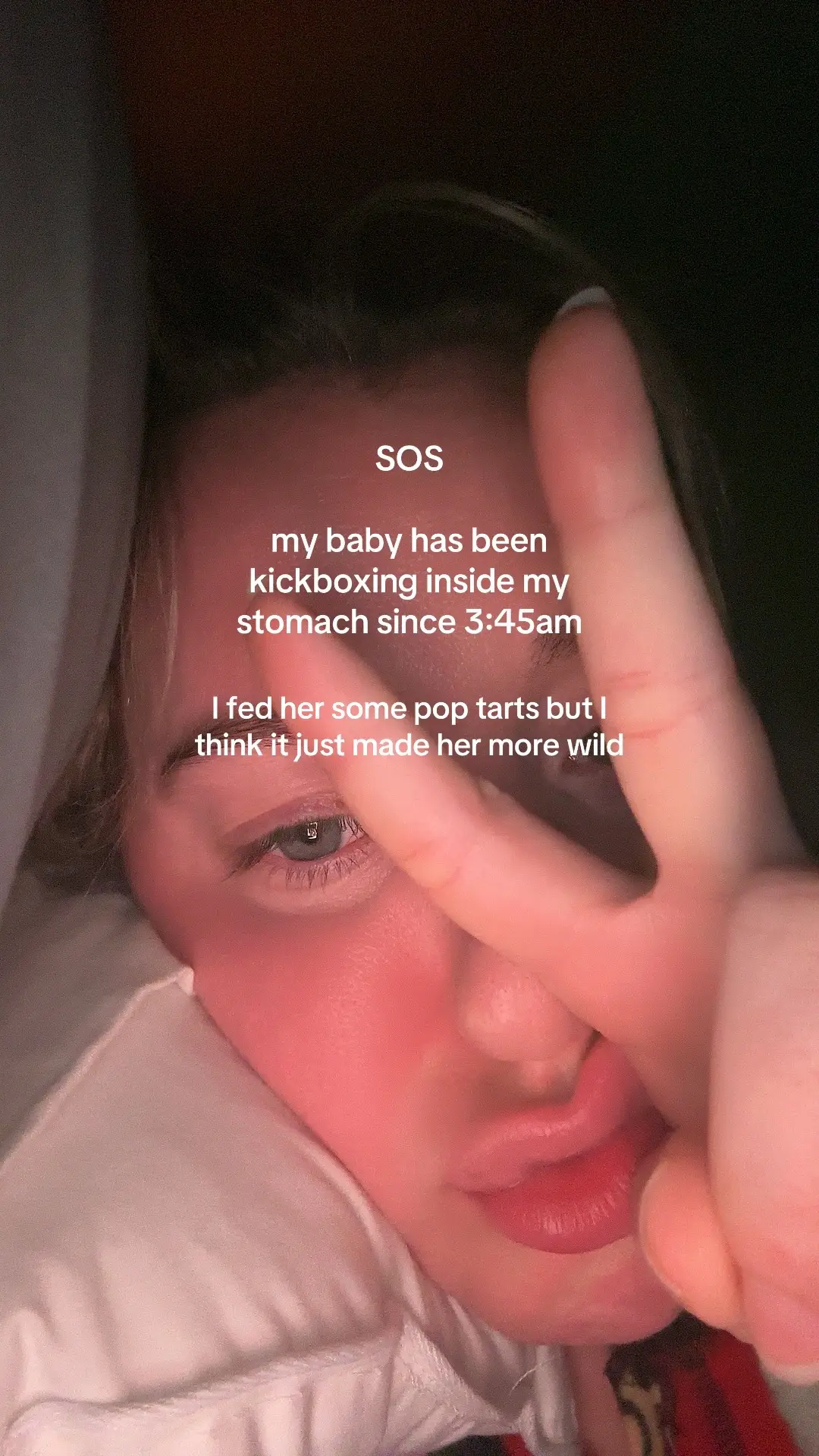 but also makes me so happy she is doing so well in there? I have mixed emotions: like yeah girl but also can we chill #pregnancy #pregnancytiktok #secondtrimester #pregnantlife 