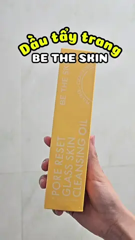 Dầu tẩy trang hỗ trợ làm sạch và dưỡng ẩm cho da #makeup #makeupartist #lamdep #reviewlamdep #skincare #skincareroutine #chamsocdamat #betheskin #betheskinvn #dautaytrang #duongam #lamsachda #muataitiktokshop #saleluongve #đaudausayhi #fyp 