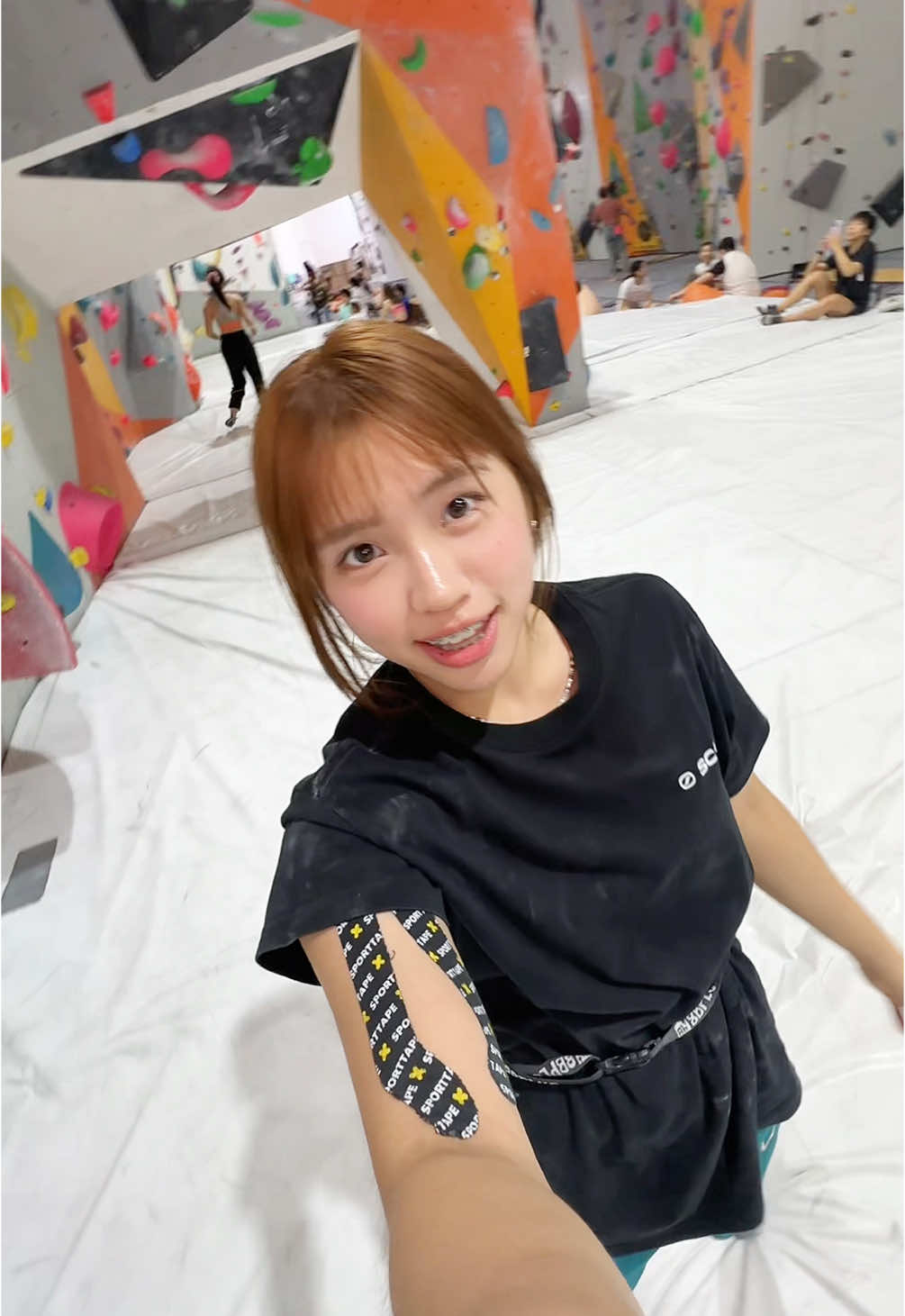 ว้าววว😹 #athlete #ปีนหน้าผา #07 