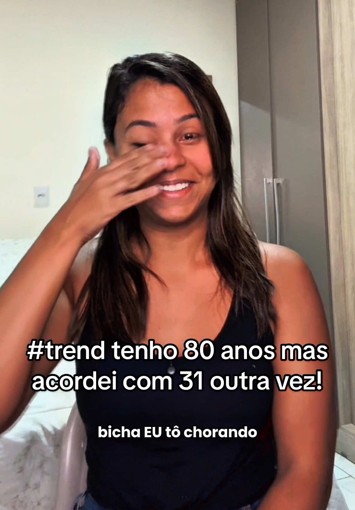 Trento 80 anos mas acordei com 31 outra vez, com minha esposa! #trend #relfexao #familia @Lisandra Barreto 