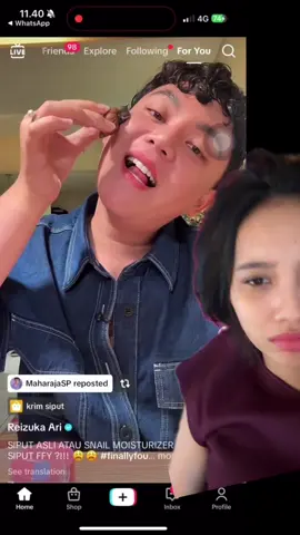 snail mosist ffy rill dari lendir siput gak sih???😭  #finallyfoundyou 