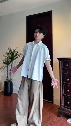 Sơ mi form boxy siêu chất #outfitideas #outfit #fyp #viral #LearnOnTikTok  