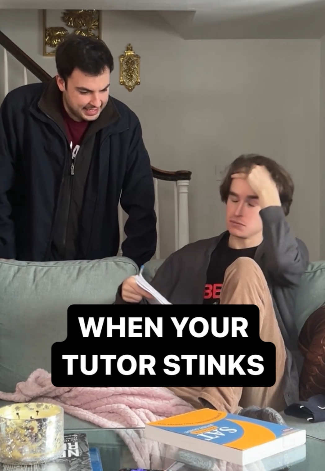 don’t trust those ads around the neighborhood @Cam Kreitner #americanhighshorts #tutor #examseason #class 