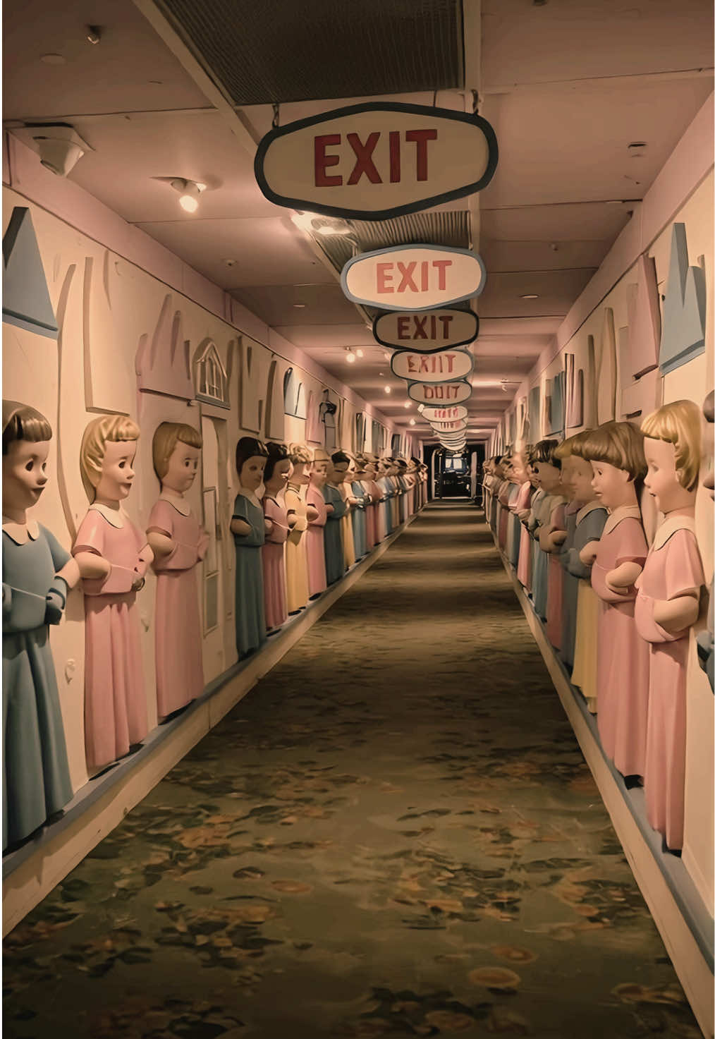 In my dream I went to an amusement park. #dreamcore #liminalspaces #liminalcore 