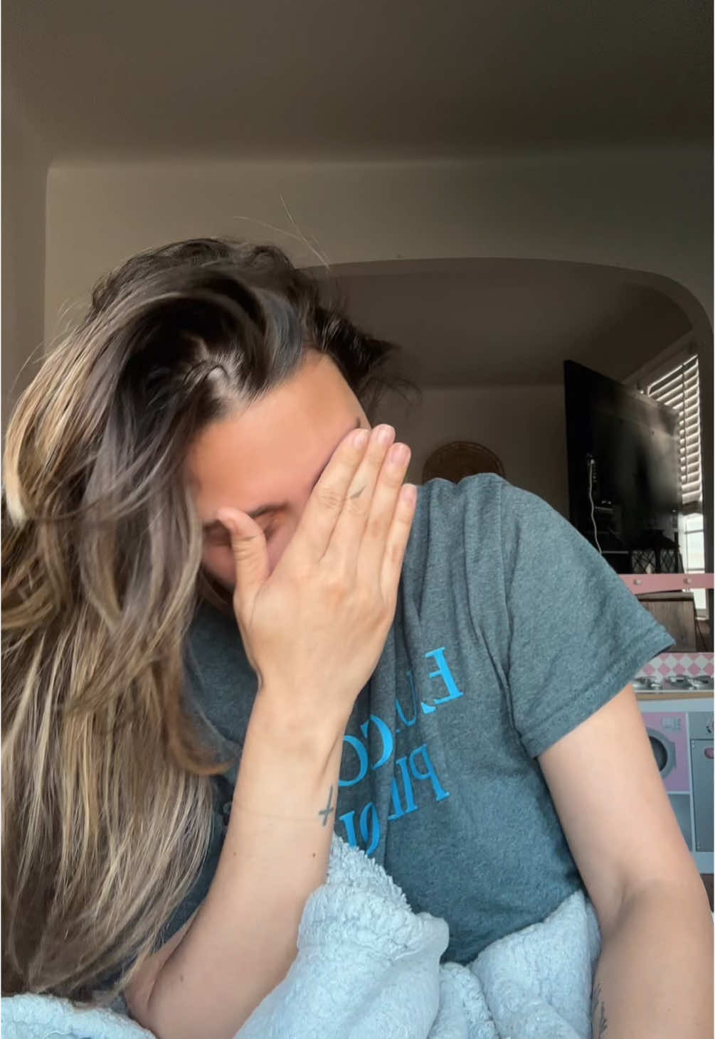 I never thought I’d be the girl crying on TikTok. 