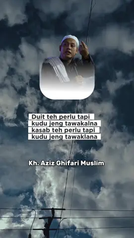 duit teh perlu tapi kudu jeng tawakalna  #khazizghifarimuslim #ajengancaringin #caringin 