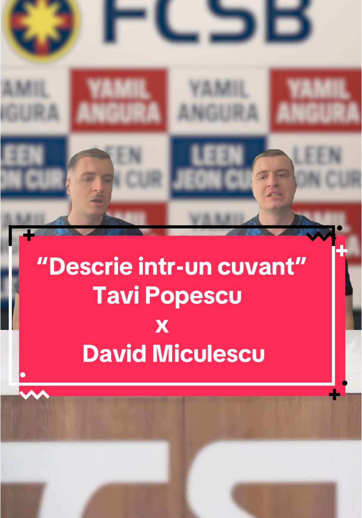 “Descrie intr-un cuvant” - Tavi x Miculescu. Acesta este un pamflet si trebuie tratat ca atare. Orice asemanare cu persoane sau fapte reale este pur intamplatoare! #foryou #fy #fotbalromanesc #superliga #fyppppppppppppppppppppppp #romania #fcsb #trending #comedie #viralvideo #viral 