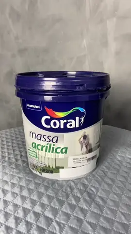 Massa Acrílica Coral: Acabamento Perfeito para Paredes Internas e Externas! #achadinhosdashopee #shopee #ShopeeVideo #achados 