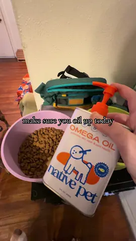 be sure to oil up!!@Native Pet