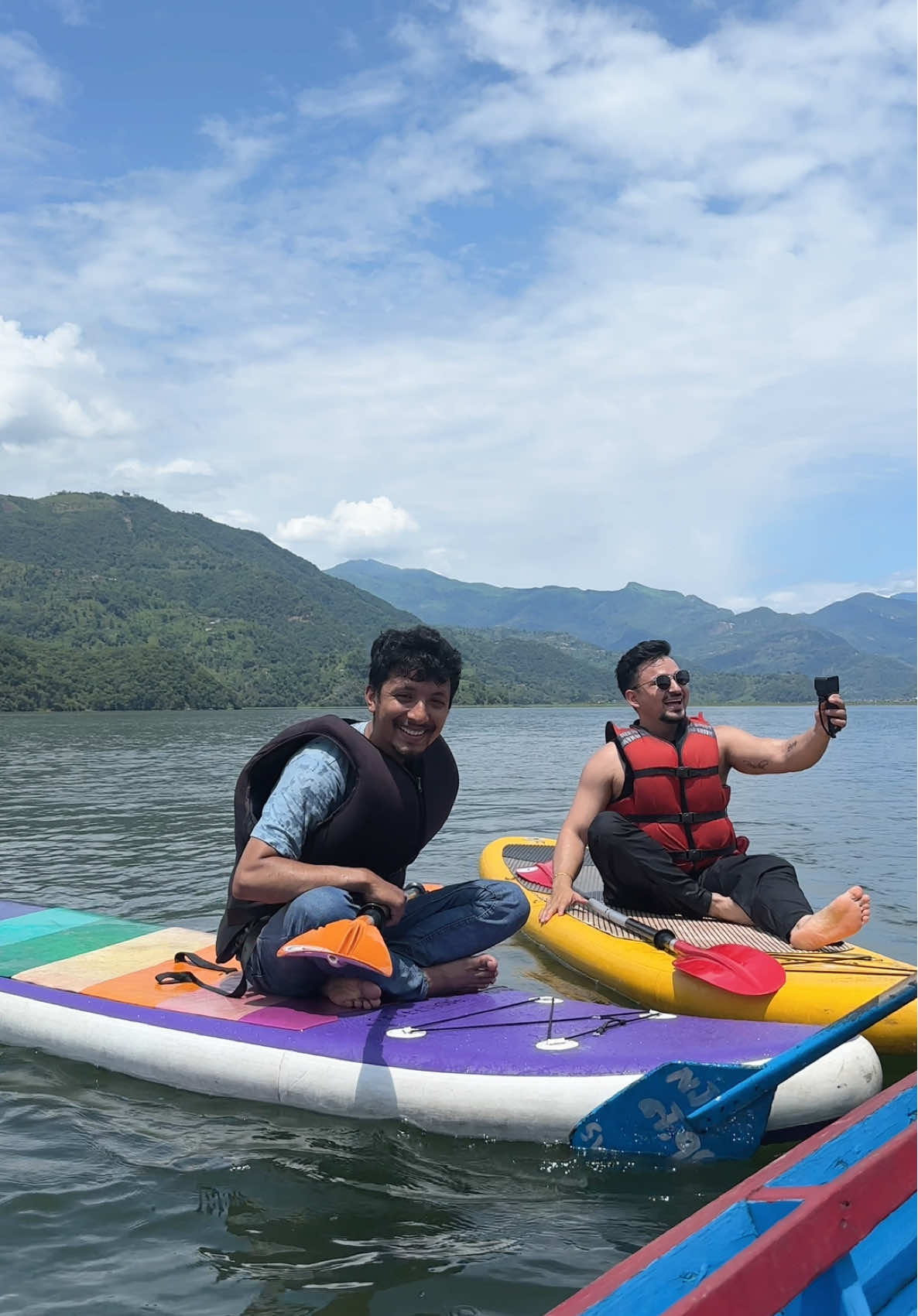 Day well spent #coffeedoctor #kayaking #pokhara 