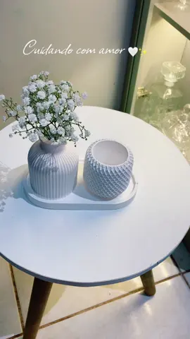 Decoração Vasos de gesso😍 ID: ANG-WTT-ZQN . . . #donadecasa #comprinhasonline #decoracaodecasa #paravoce #paravoceforyou 